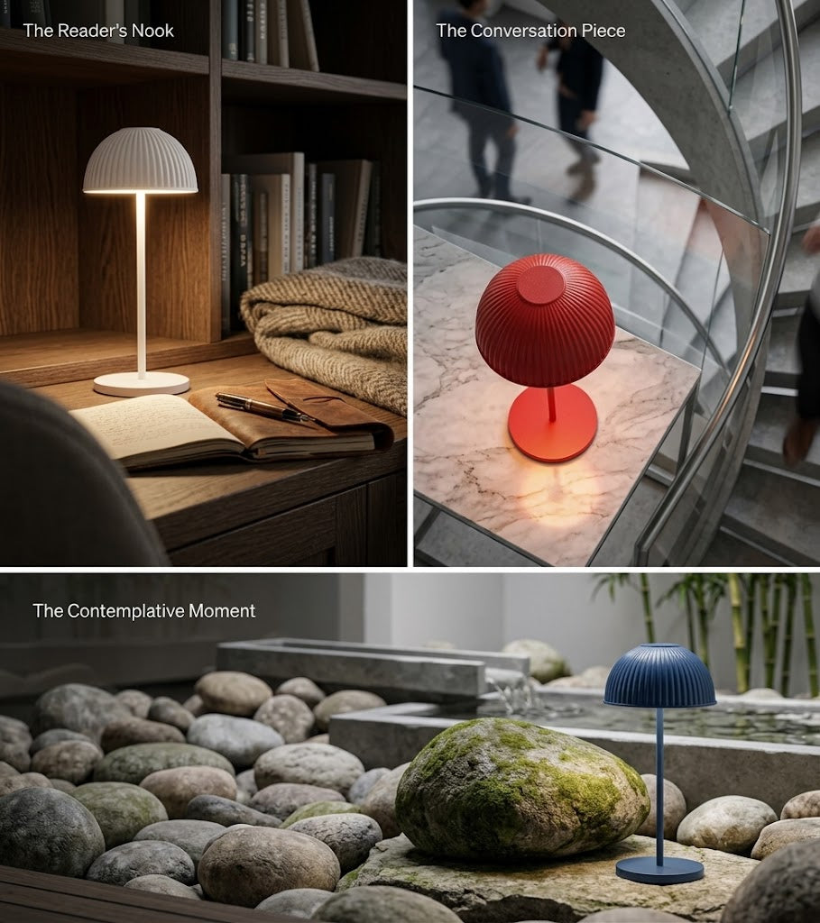 Mini Mushroom Night Lamp Soft LED Light for Aesthetic Bedroom Decor