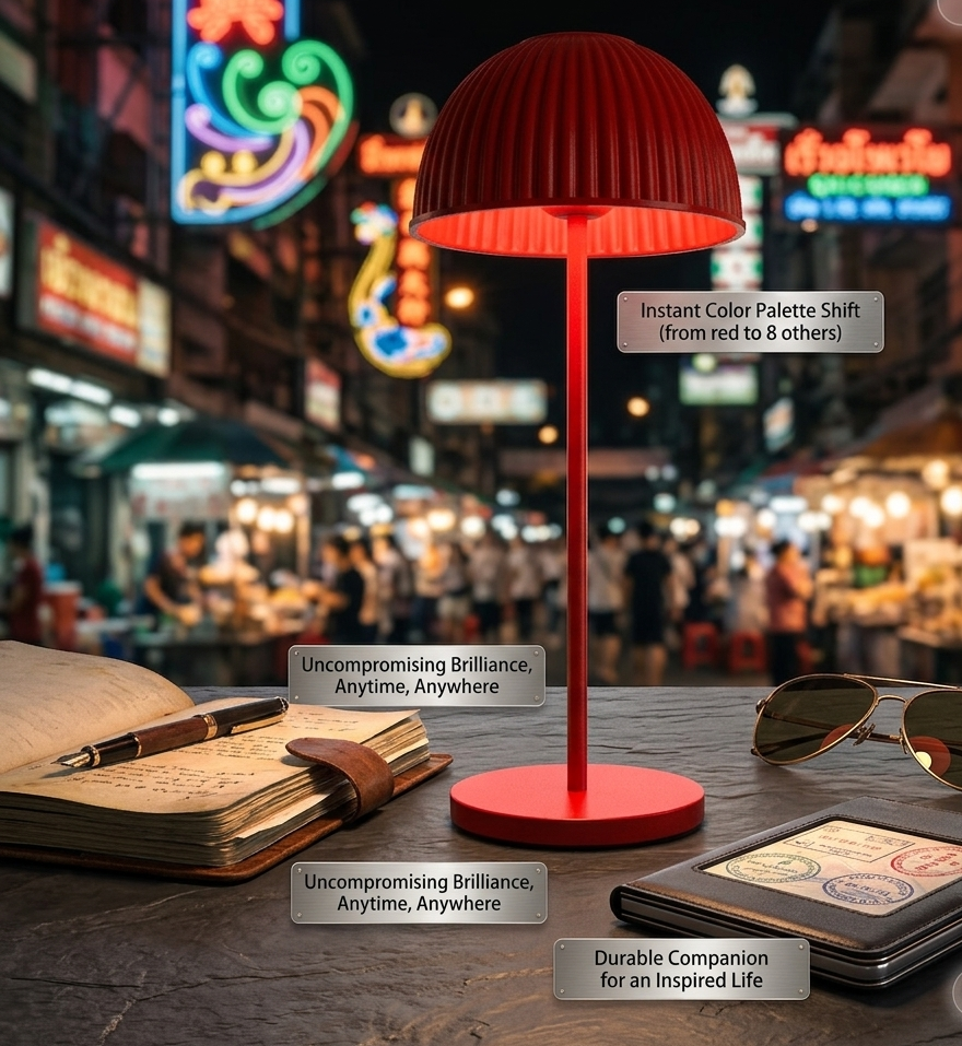 Mini Mushroom Night Lamp Soft LED Light for Aesthetic Bedroom Decor